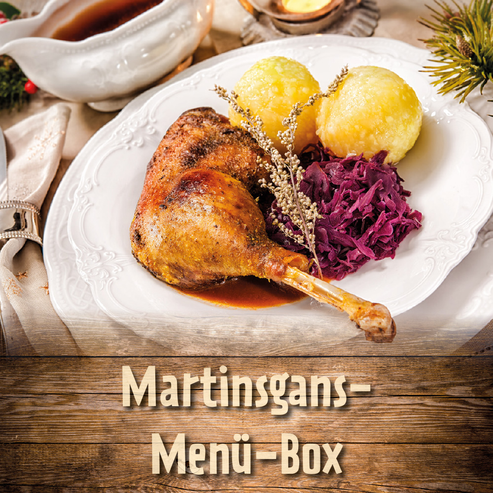 Martinsgans-Menü für 2 Personen